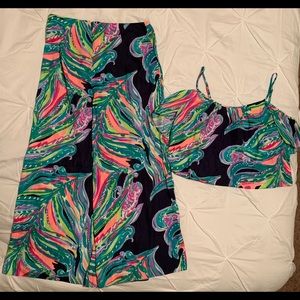 NWOT Two Piece Lilly Pulitzer Posy Size 4